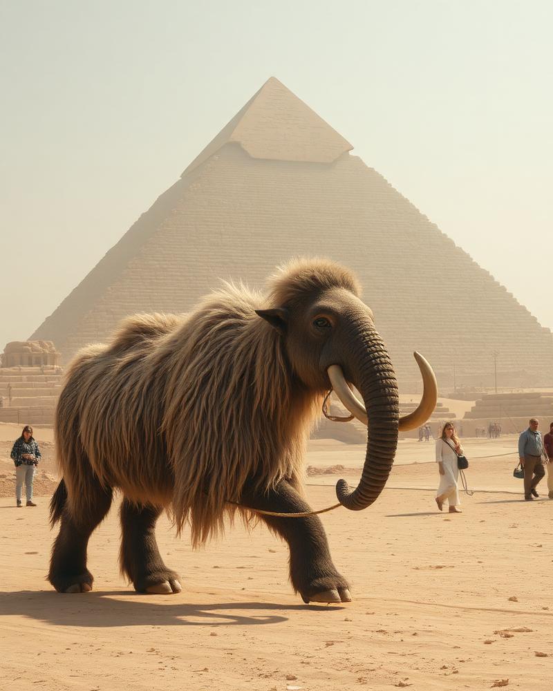 I Took My Mammoth to the Pyramids